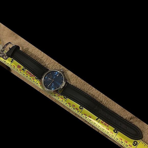 Rare LOIS HILL Watch LH 0006 Blue Face Black Band - Picture 10 of 10